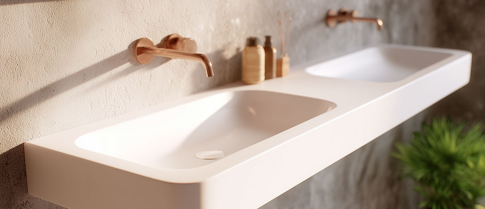 Wastafel Solid Surface
