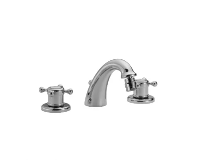 Huber Victorian 3 gats Thermostatische Bidetmengkraan Brons VTT7301027