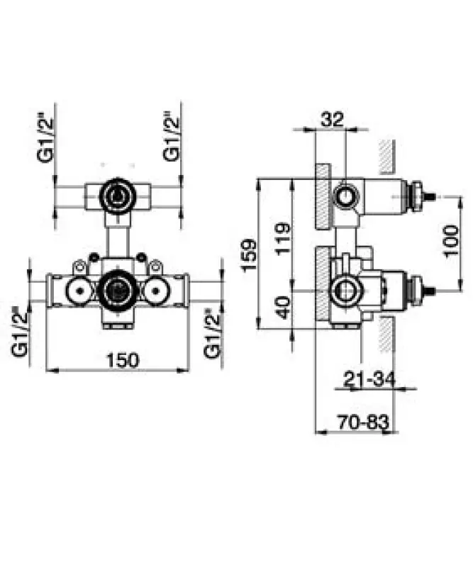 Cisal Inbouw thermostaatkraan ZA01910004