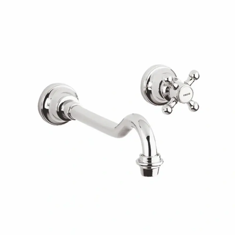 Nostalgische muur fonteinkraan rvs D2075SRVS