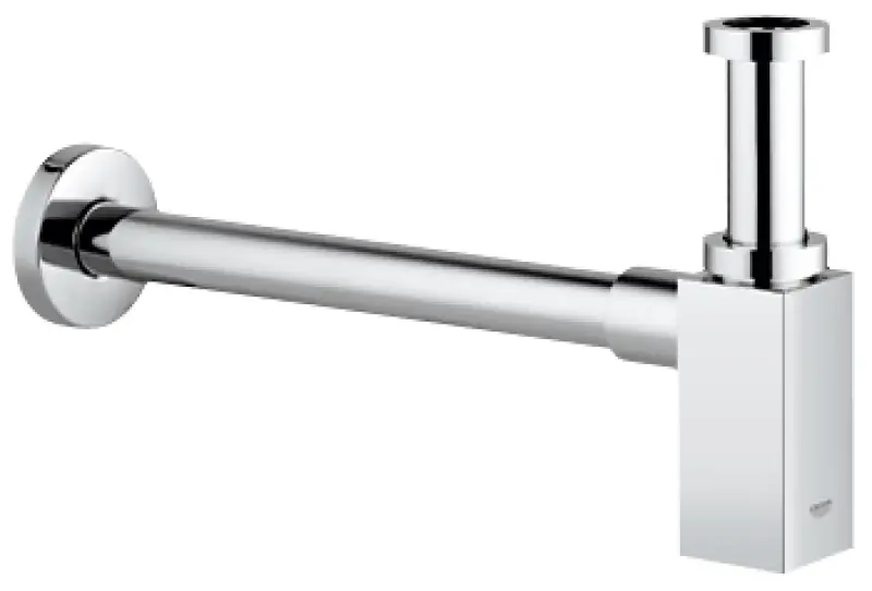 Grohe bekersifon vierkant chroom 40564000