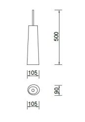Huber Icon Closetborstelhouder Keramiek 3032.01H.CR