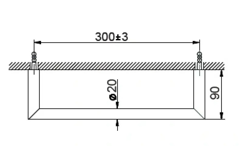 Huber System Handdoekrek 30cm Chroom SI.090100.21