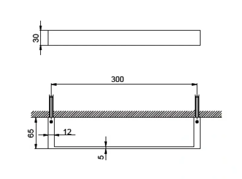 Huber Square Handdoekhouder Chroom SQ.090100.21