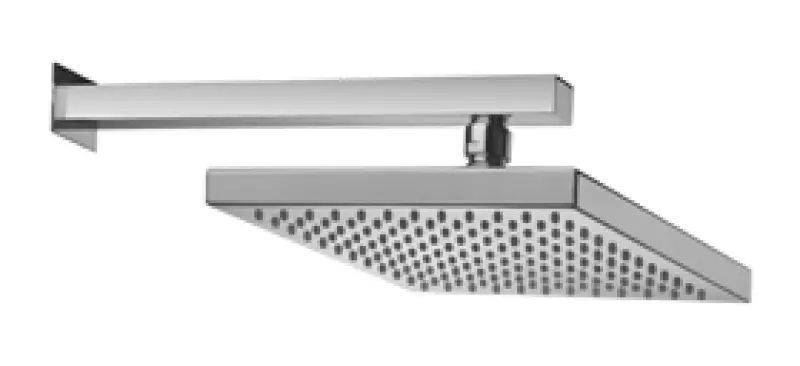 Huber EGO Hoofddouche met muurarm Chroom SS.013290.21