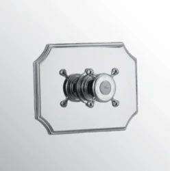 Huber Victorian inbouw thermostaatkraan Goud 1154959572