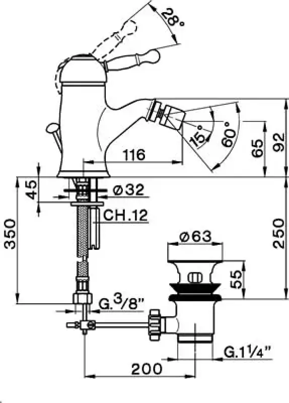 Cisal Arcana Royal Bidetmengkraan RVS AY0005502A