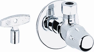 Grohe hoekstopkraan chroom 22917000