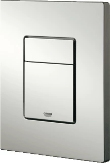Grohe Skate bedieningsplaat tweeknops
 mat-chroom 38732P00