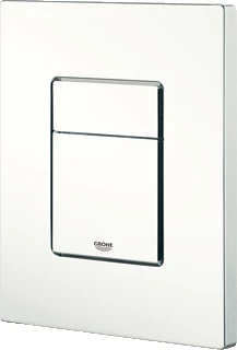 Grohe Skate bedieningsplaat tweeknops
 wit 38732SH0