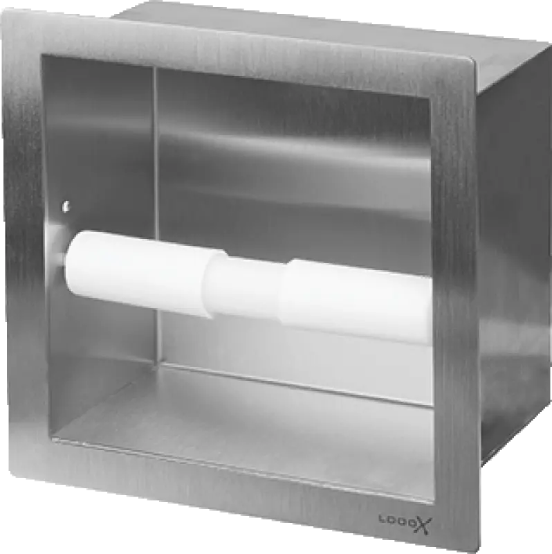 Looox Special closetrolhouder roestvaststaal (rvs) CL4