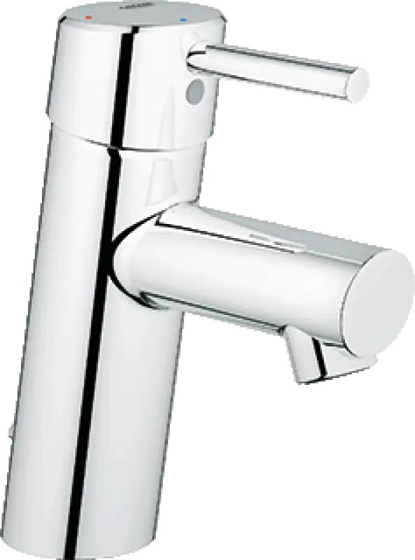 Grohe Concetto wastafelkraan inzinkbare ketting
 chroom 2338110E