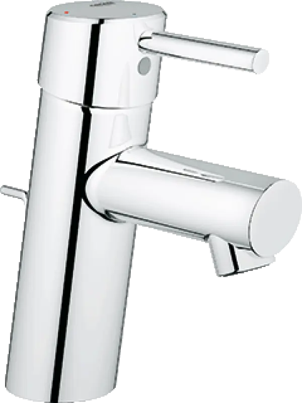 Grohe Concetto wastafelkraan waste-inrichting
 chroom 2338010E