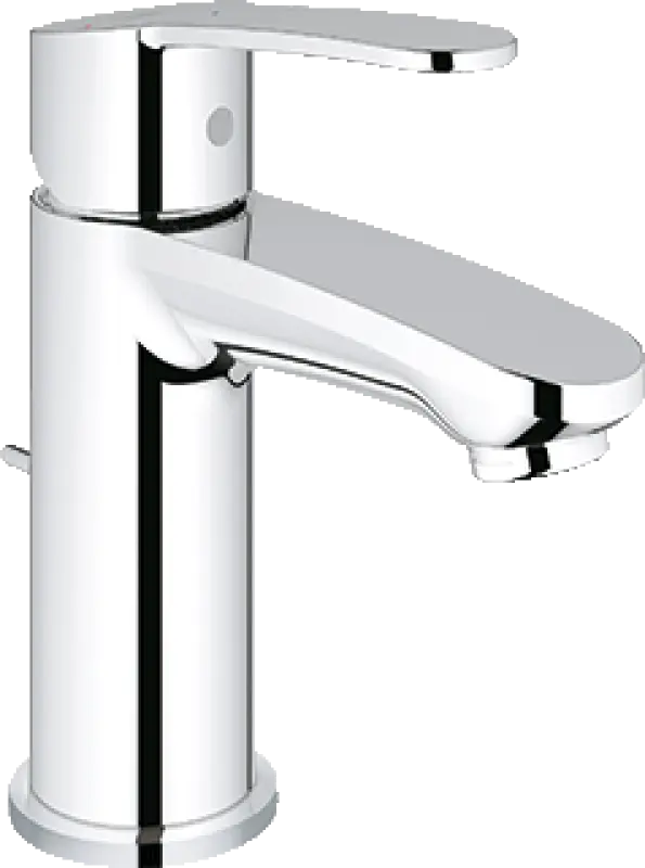 Grohe Eurostyle wastafelkraan waste-inrichting
 chroom 2338720E