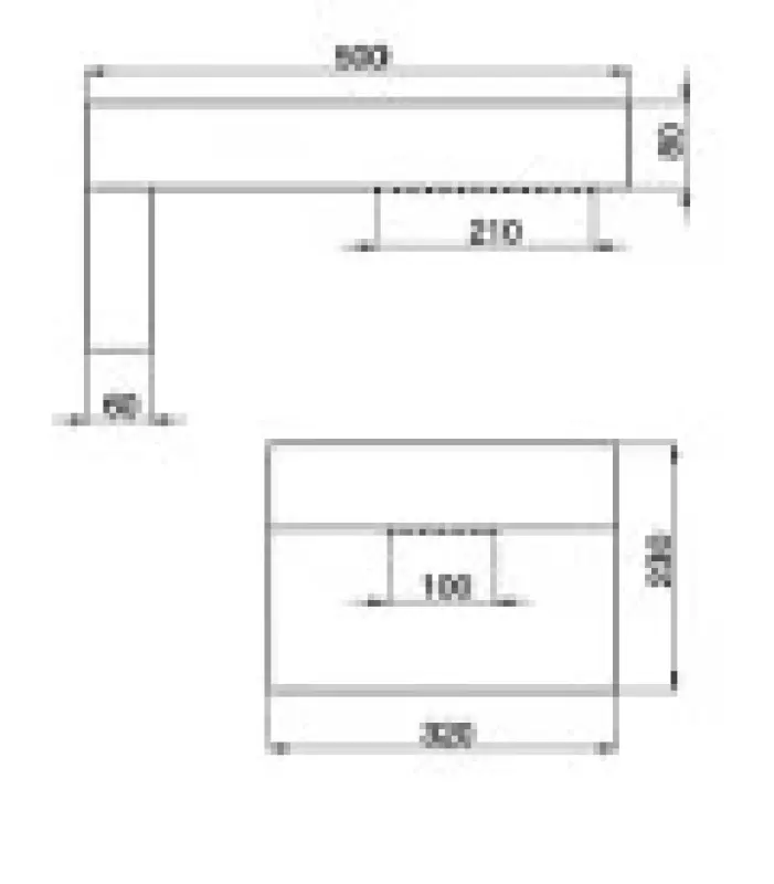 Huber Zen Infinity One Regendouche Kleurentherapie RVS 50x32 cm ZS122500D1