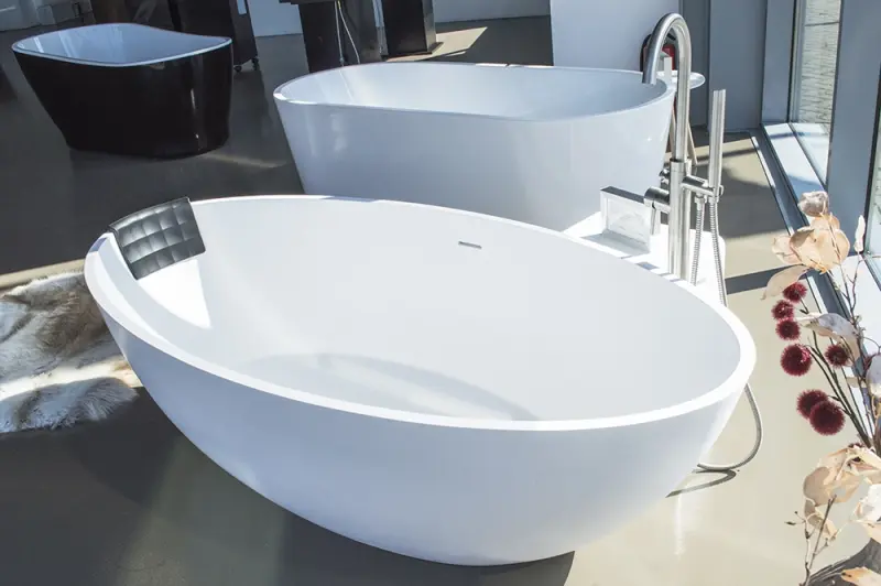 Solid S Loupi vrijstaand bad 180x85 glans wit BS24100