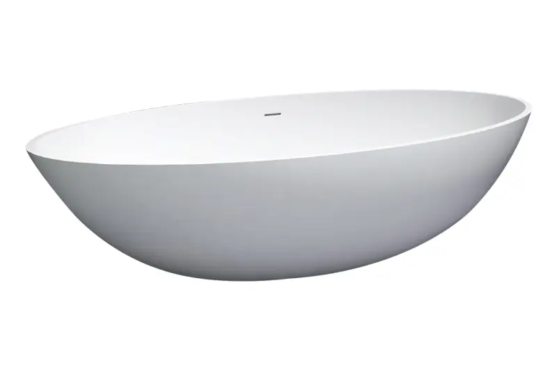 Solid S Loupi vrijstaand bad 180x85 glans wit BS24100