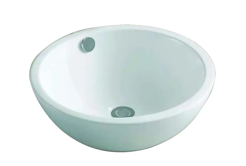 Blusani Cera keramische opbouw waskom 44 cm glans wit BC204503