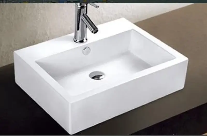 Blusani Cera Square wastafel 58x46 cm wit BCS01100