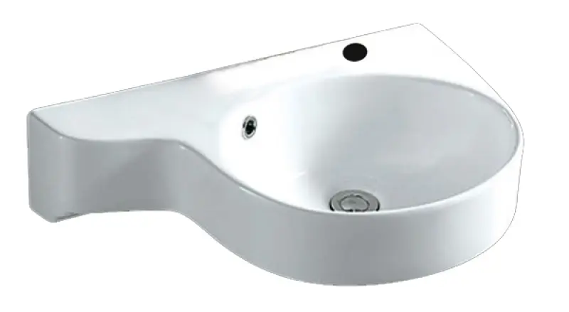 Blusani Cera wastafel 55x38 cm wit BC204513