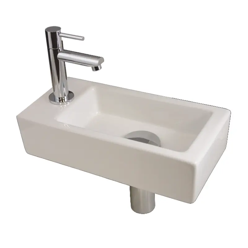 Blusani fonteincombinatie Pack links 36x18 cm wit BF01202