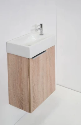 Blusani Flow fonteinmeubel greep eiken 40cm 1 krg 1 deur BMF04031