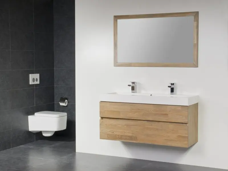 Stern Natural wood kolomkast massief eiken 160x40x35 l/r 70304