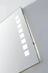 Stern Spiegel Block 25cm met LED verlichting 3869