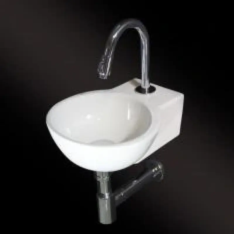 Blusani fonteincombinatie Pack round 16x30 cm wit BF025485