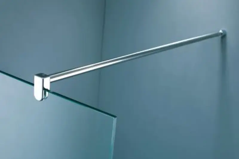 Stern Inloopdouche 60x200 cm zilver helder glas ST4068