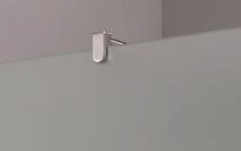 Stern Inloopdouche 100x200 cm zilver melkglas ST4910