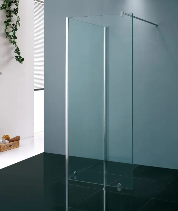 Stern Inloopdouche reversed 100x200 cm zilver helder glas ST4904N