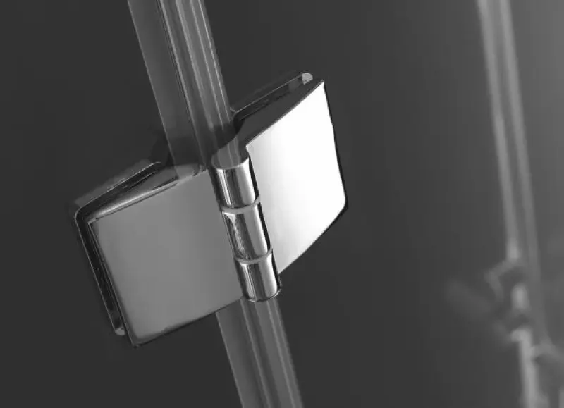 Stern Douchedeur Alu Tweedelig 80x200 cm zilver helder glas ST40801