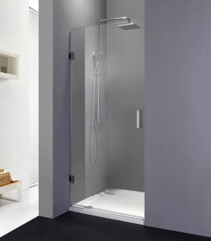 Stern Douchedeur Profielloos 100x200 cm zilver helder glas ST4038