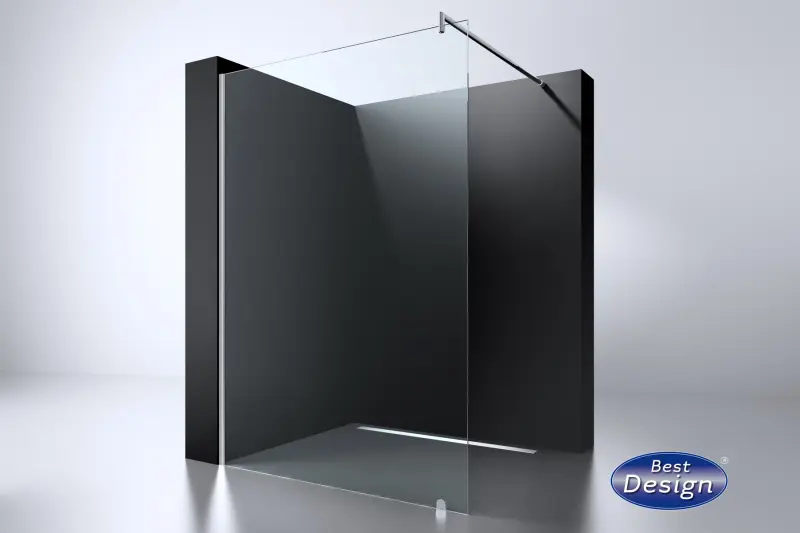 Best-Design Erico Inloopdouche 95-97cm NANO 8mm glas 3880010