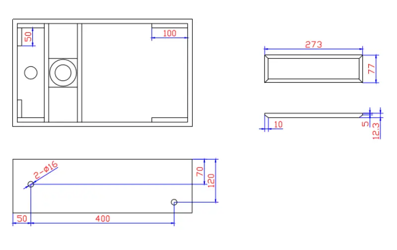 Solid-S Wall wastafel rechthoek mat wit B50xD30xH15cm met kraangat rechts 1207917172