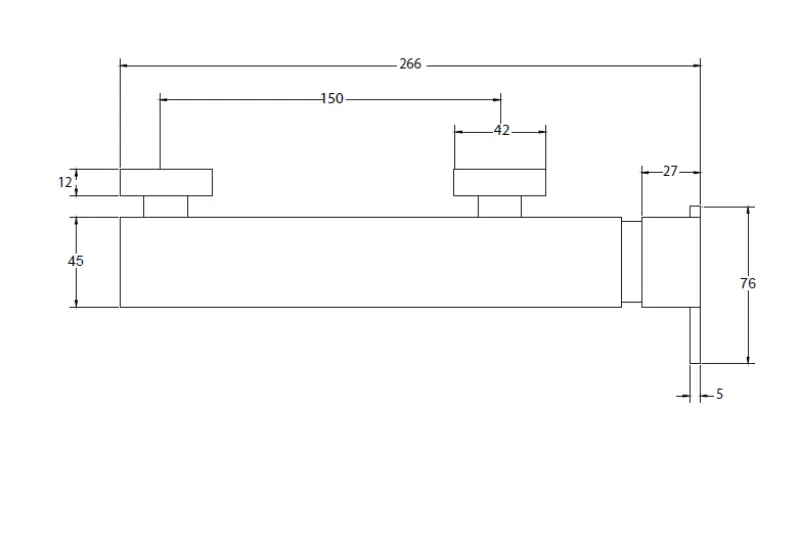 Waterevolution S22 douchemengkraan met handdoucheset opbouw RVS T440IE