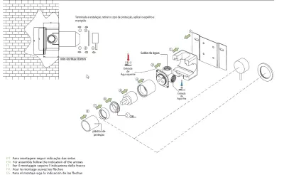 Waterevolution Flow inbouw mengkraan chroom 1208512402