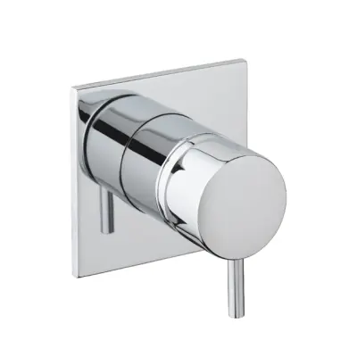 Waterevolution Flow inbouw douche- badmengkraan mat zwart T142BPR