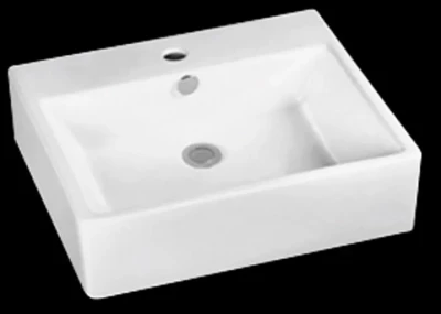 Blusani Cera keramische wastafel wit 53x41.5 cm BC204587