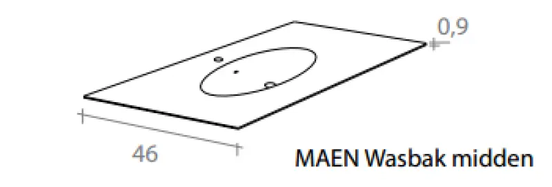 Flow Kibell badmeubelset 120x45.5cm hoogglans grijs keramische wastafel 13889