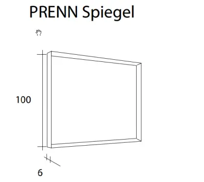 Flow Prenn badmeubelset massief hout IROKO B100xD44xH65 met solid surface wastafel PRENN PACK11