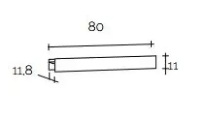 Flow valnöt badmeubelset 34Hx46Dx180B cm american walnut solid surface wastafel pack 12