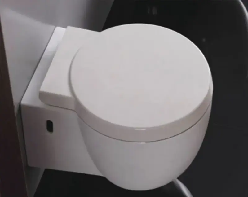 Blusani Paris wandcloset met verdekte bevestiging wit BT0403 