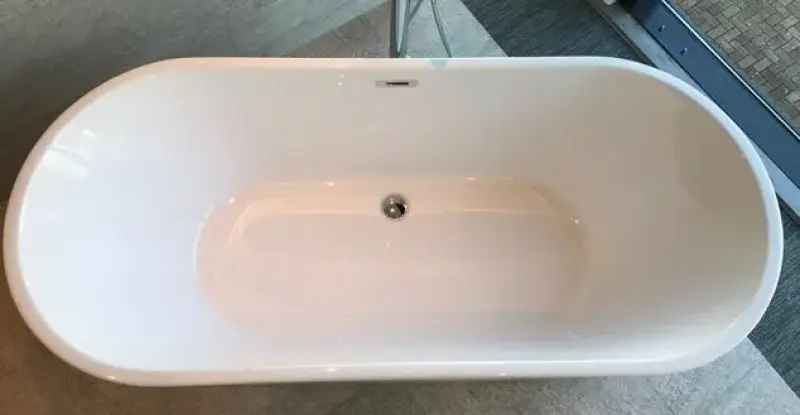 Aquadesign Monaco vrijstaand ligbad 178x80cm acryl wit BNG1786