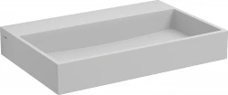 Clou Mini Wash Me fontein met voorbewerkt kraangat zonder plug solid surface