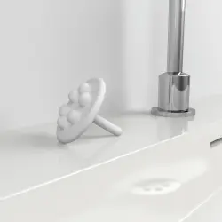 Clou Mini Wash Me waterstop wit siliconen