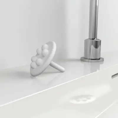 Clou Mini Wash Me waterstop wit siliconen