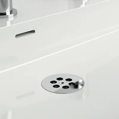 Clou Wash Me plug t.b.v. siliconen waterstop chroom