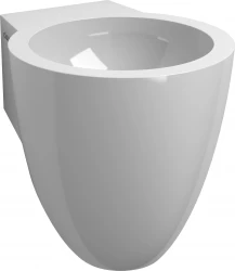 Clou Flush 6 fontein 27cm met voorbewerkt kraangat met plug en bekersifon mineral marmer